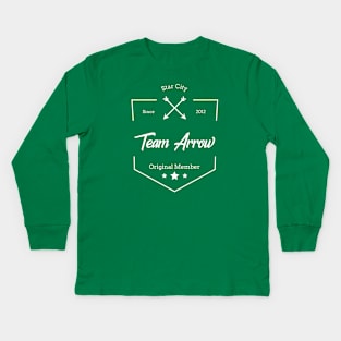 Team Arrow - Original Member Kids Long Sleeve T-Shirt